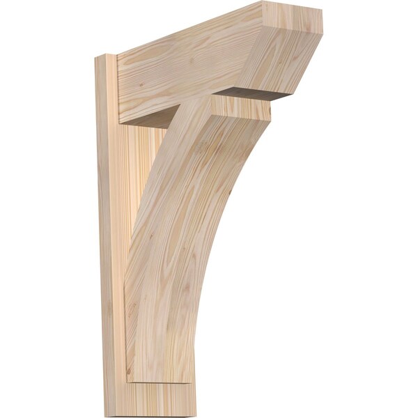 Ekena Millwork Thorton Slat Smooth Outlooker, Douglas Fir, 7 1/2"W x 20"D x 28"H OUT08X20X28THR06SDF - main
